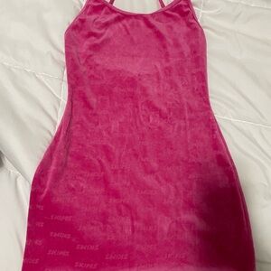SKIMS Pink Mini Dress